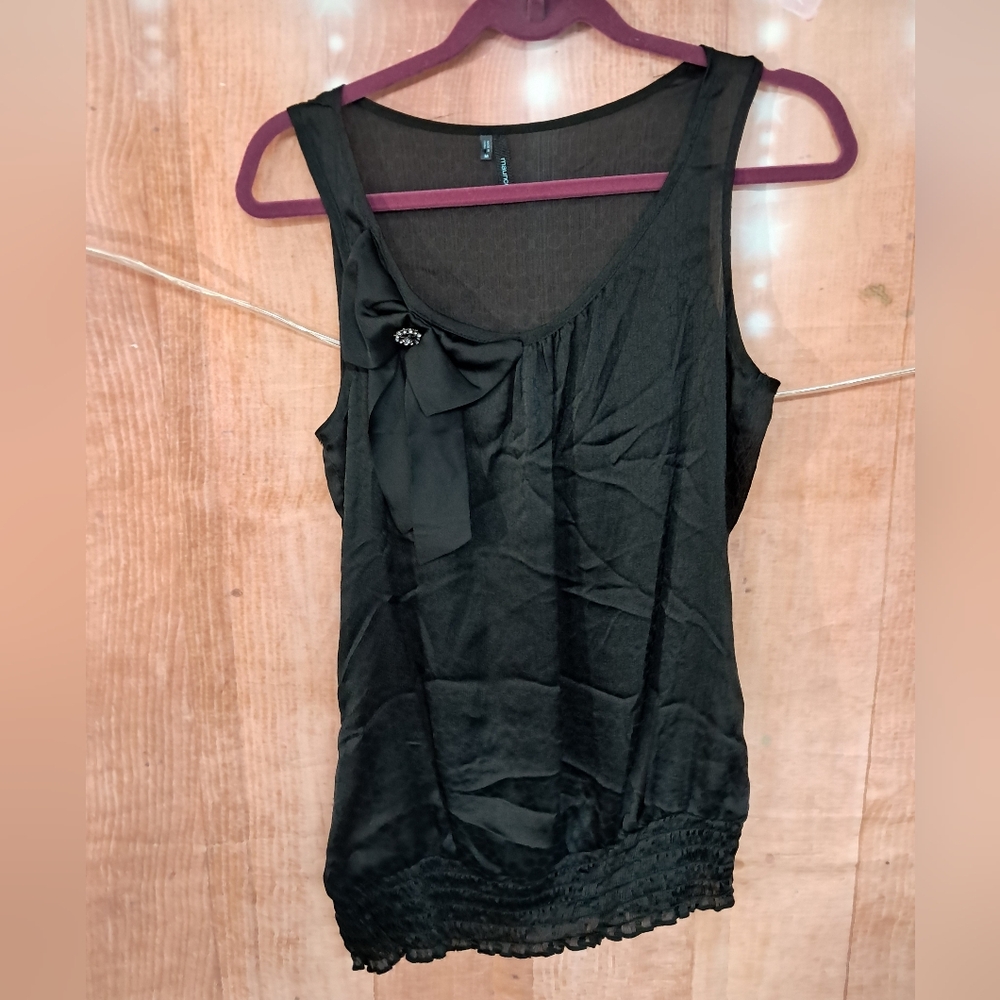 Maurices size medium black blouse